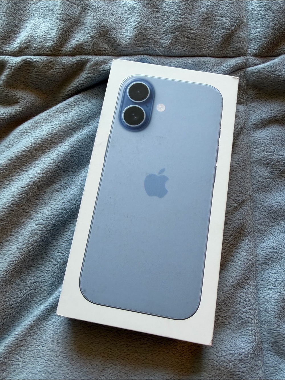 Apple iPhone 17, mist blue, 512GB, model A3258, MF4H4LL/A, BOX ONLY, EMPTY BOX